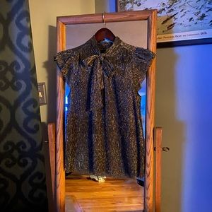 NWT Banana Republic Metallic Top